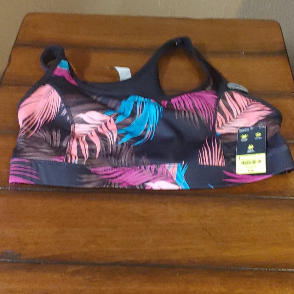 Isla tropics black 2x bra